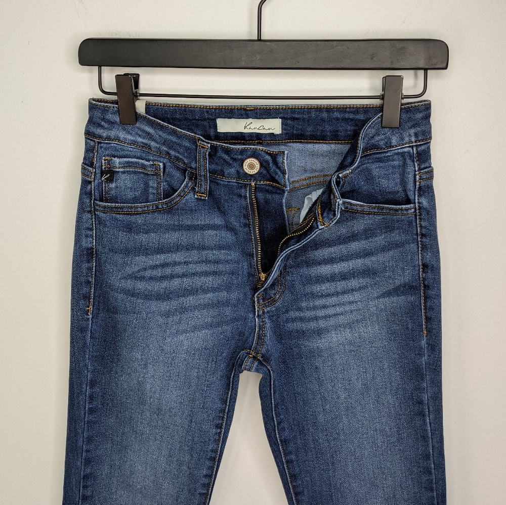 KanCan Mid Rise Medium Wash Skinny Jeans 26 EUC - Picture 5 of 8